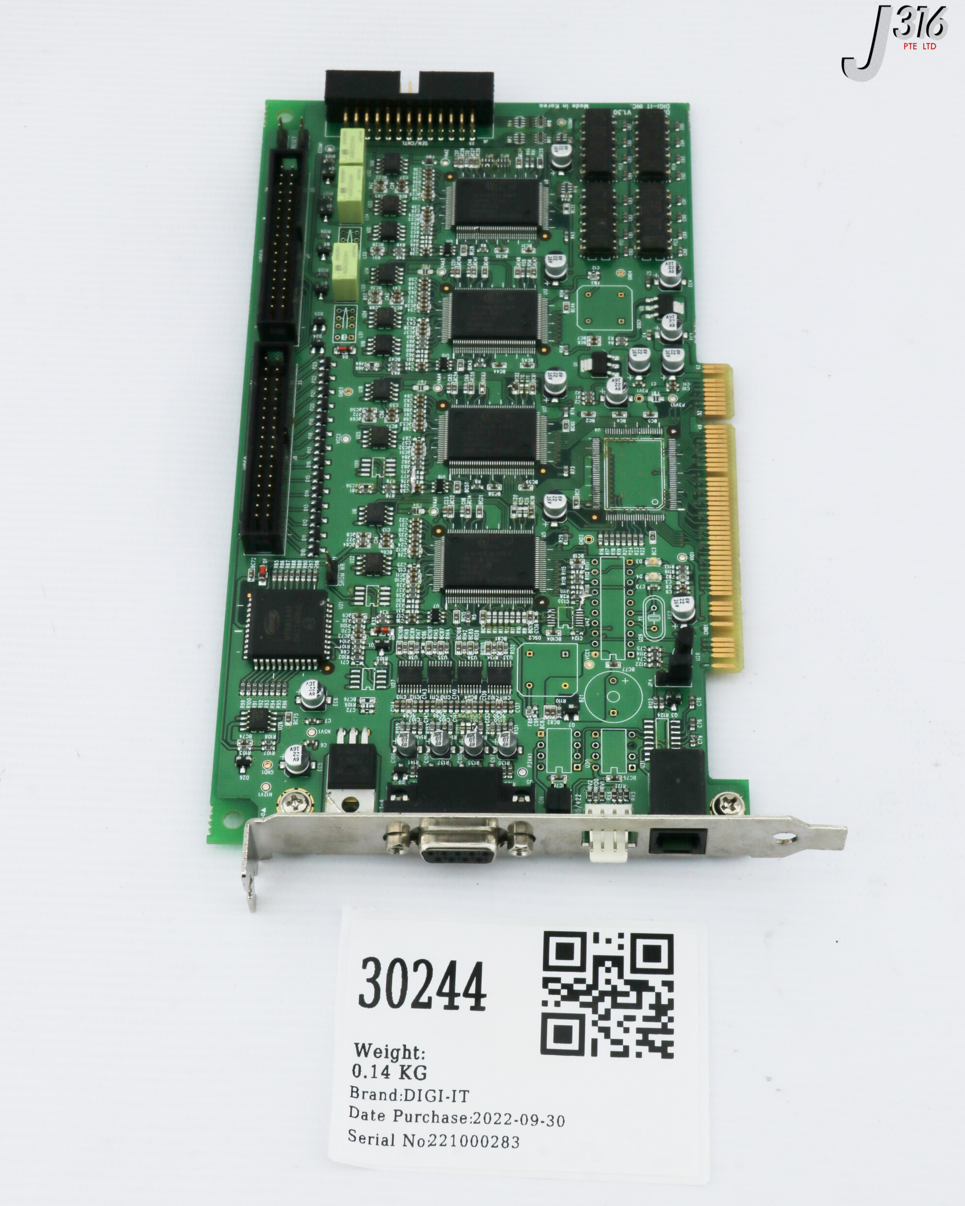 30244 DIGI-IT PCB, PRO 26CH 480 DISPLAY 120/240/480 CAPTURE V2.05